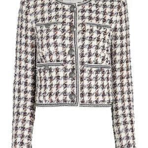 Veronica Beard Cirtane Tweed Single-Breasted Jacket